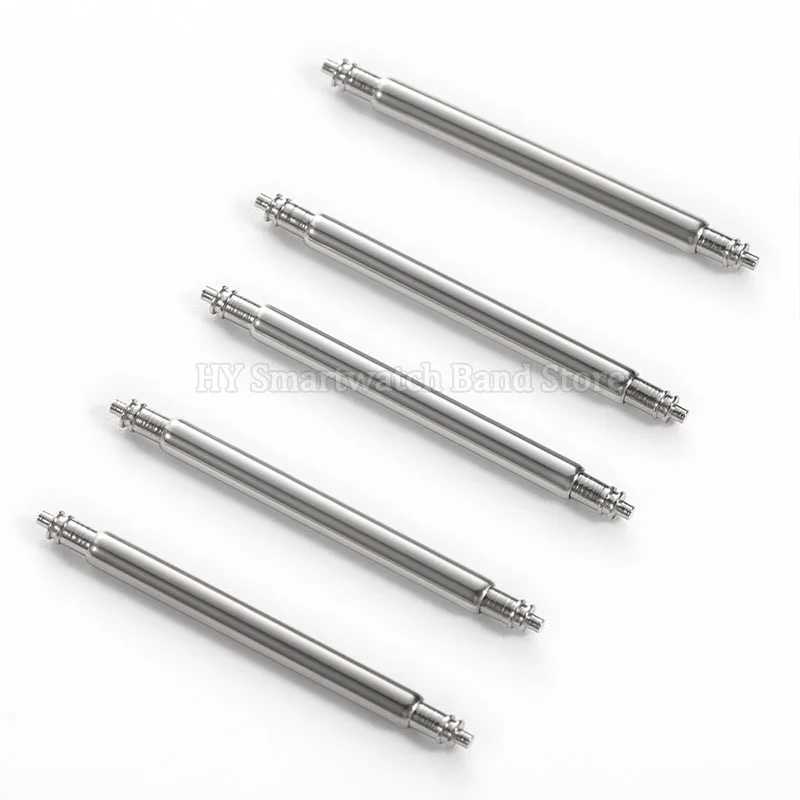 20pcs Watch Band Pin 2.0mm Diameter Spring Bar Accessories Stainless Steel Spring Rod Link Pins SmartWatch Pins