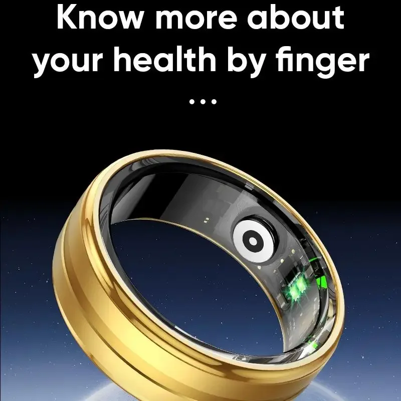 

2025 QINO R16 Smart Ring Men Women Body Temperature Health and Sleep Monitor For Xiaomi Samsung Phone Heart Rate Blood Oxygen