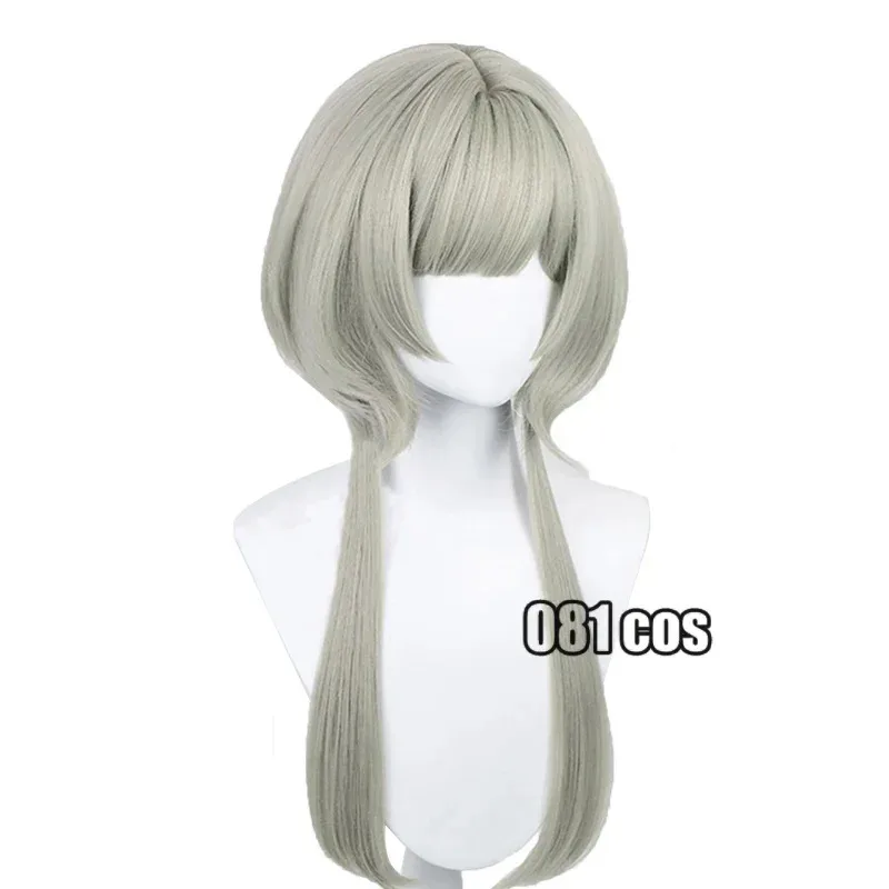 Juego Genshin Impact Sandrone Cosplay peluca Sandrone Fatui Snezhnaya mujeres pelucas sintéticas resistentes al calor para Halloween