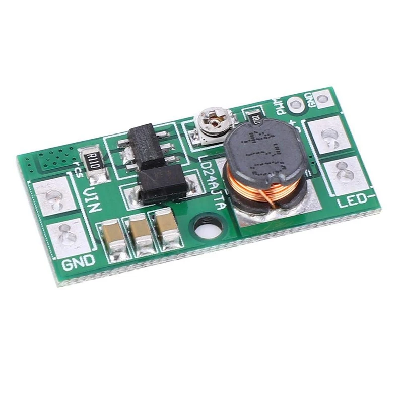 Placa de Controlador LED ajustable, convertidor de corriente constante, 2 piezas, 20W, DC6-24V, PWM