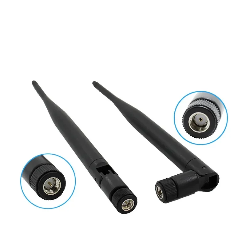 5PCS  2.4g 5DB wireless wifi high gain omnidirectional antenna sma internal screw internal pin/hole WIFI enhanced antenna