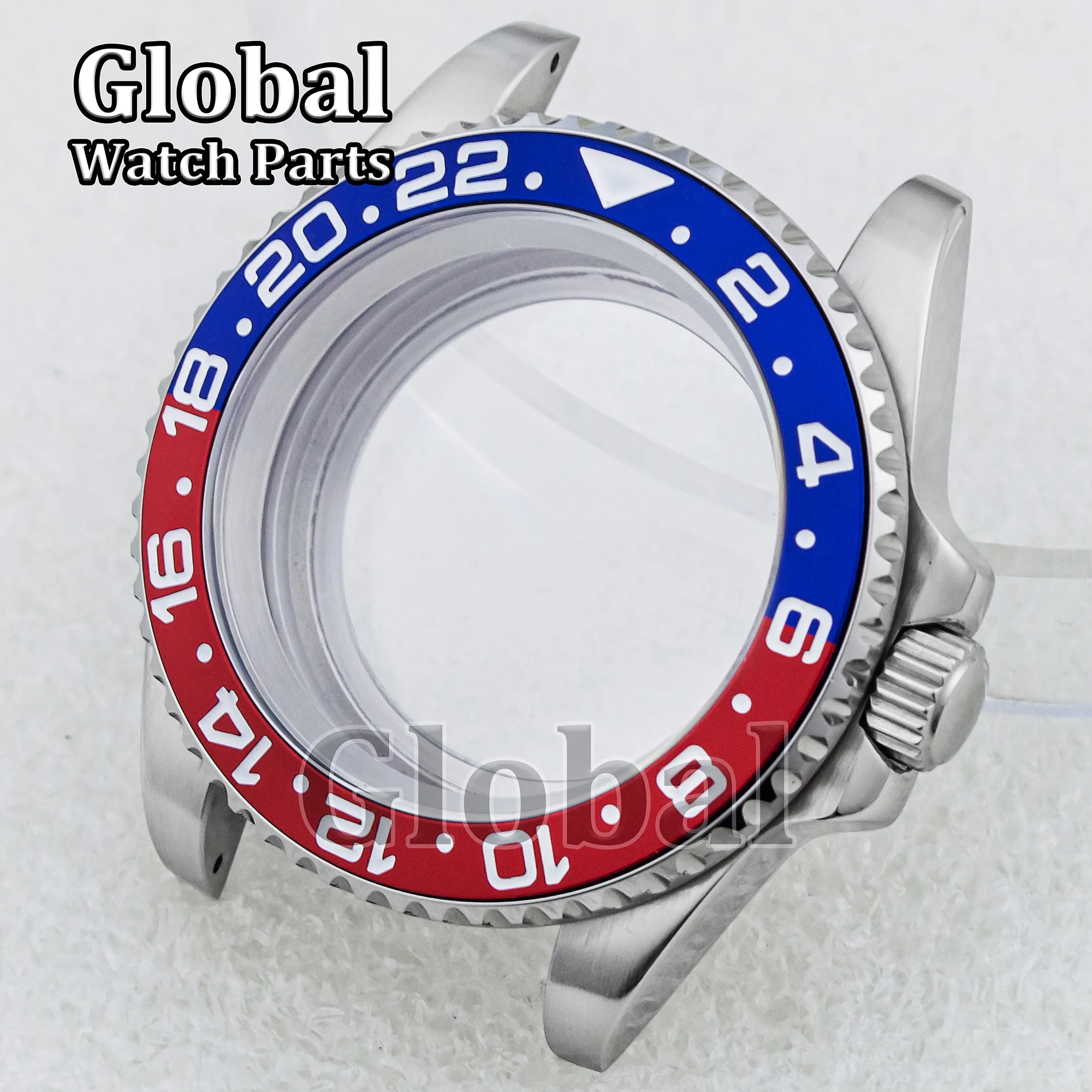 Высококачественный корпус часов 40 мм для NH35 NH36 SUB GMT, аксессуары для часов, запасные части, подходят для ремонта механизмов NH35, детали для часов