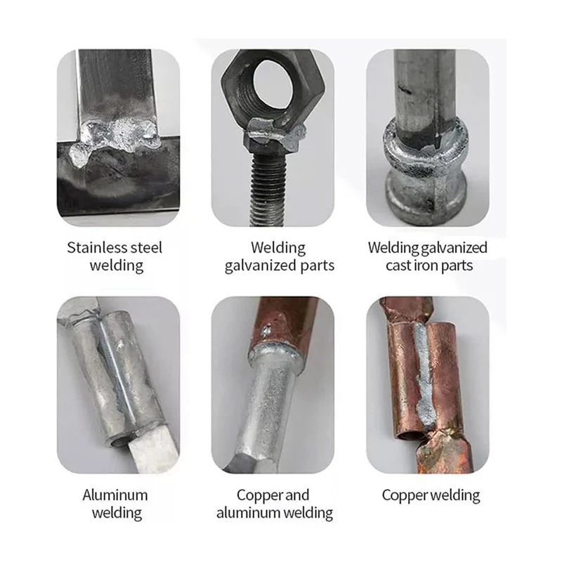 Aluminum Welding Rods,Flux Core Welding Wire,Metal Universal Welding Wire 1.6Mma,Low Temperature Universal Welding Rod Durable