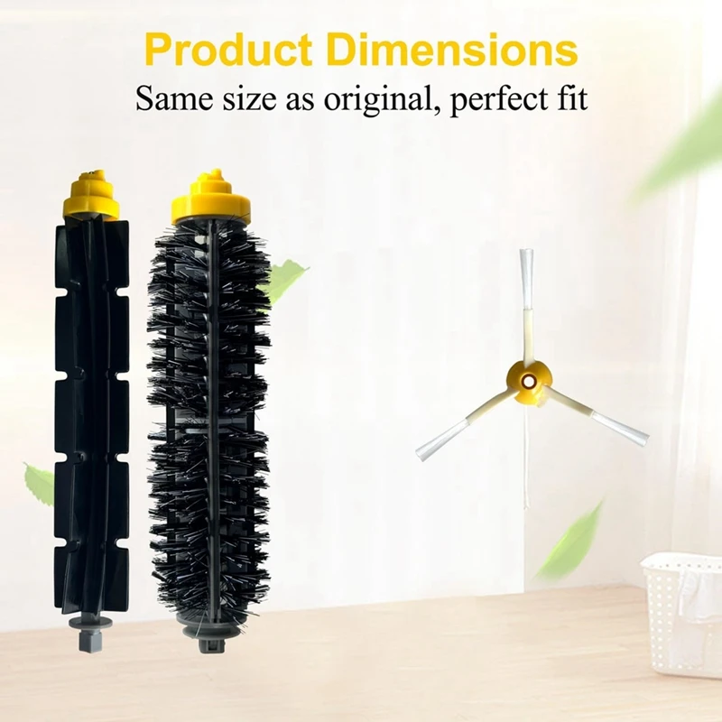 For Irobot Roomba 600 & 700 Series 614 630 635 640 645 650 660 675 680 690 695 760 770 780 Vacuum Roller Side Brush Spare Parts