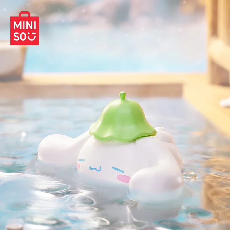 ของแท้ MINISO Sanrio ซาวน่าไอน้ํา Series กล่องตาบอด Pochacco ตุ๊กตาเดสก์ท็อปการ์ตูน Cinnamoroll น่ารักของเล่นเครื่องประดับของขวัญวันเกิด