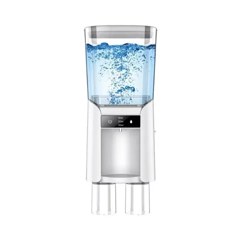

Factory NEW Automatic Mouthwash Dispenser For Bathroom Wall Mounted Mouthwash Dispenser With 2 Magnetic Cup Suitable For All Age