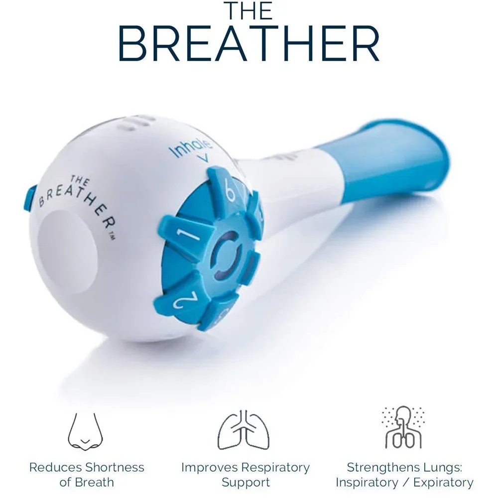 

1PC Sports Breathing Trainer Exercise Lung Face Mouthpiece Respirator Fitness Equipment For Household Healthy Care BHL603-FRO