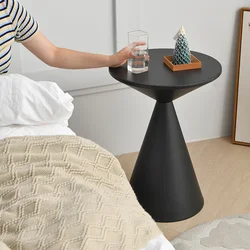 Italienischen Kaffee Tisch Licht Luxus Runde Kaffee Tische Moderne Wohnzimmer Sofa Seite Tisch Schlafzimmer Nachttisch Mesa Muebles Mesa