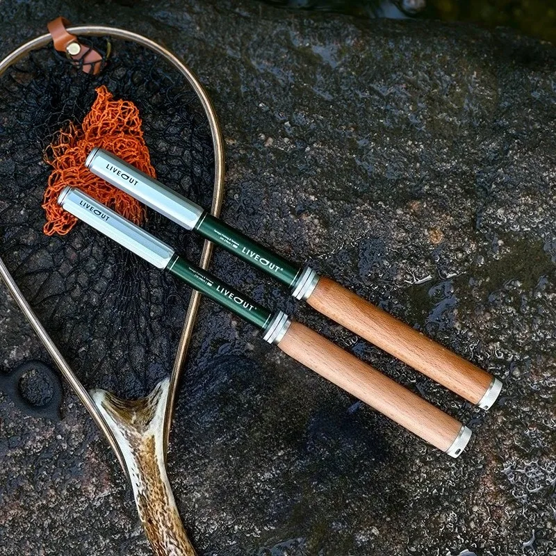 

Telescopic Fishing Rod Compact Stream Angling Rod Outdoor Wild Water Angling Equipment for Backpack Fishing Adventure