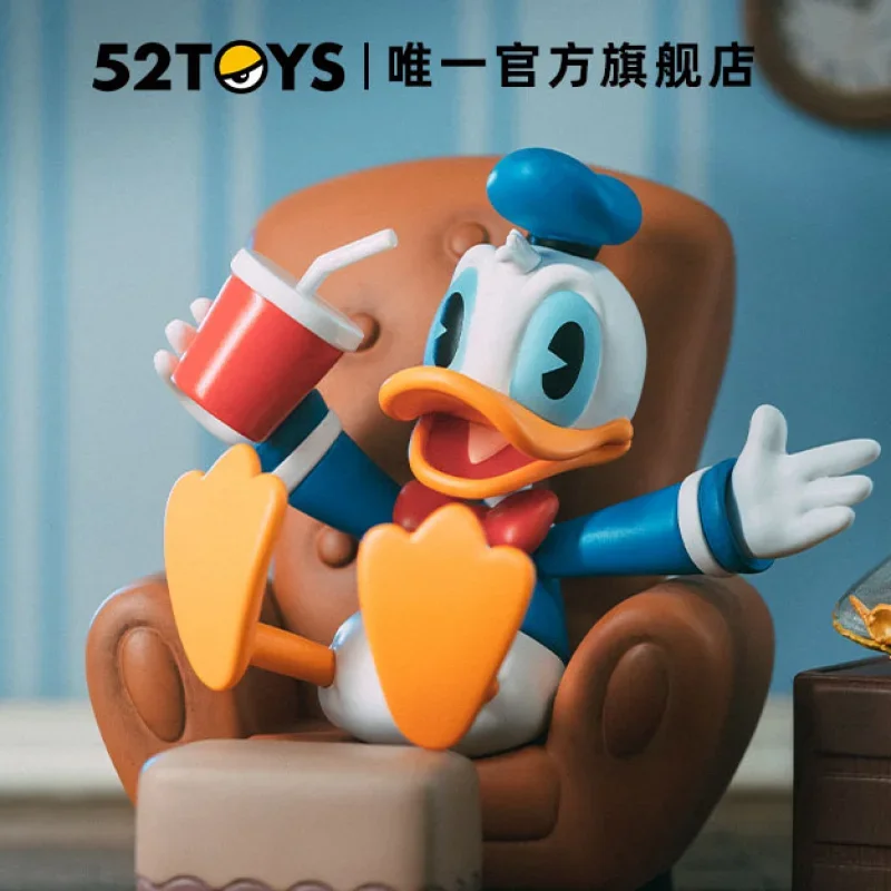 Disney Mickey and Friends Happy Hour Series Blind Box Surprise Box Original Action Figure Cartoon Model Mystery Box Collection view 2