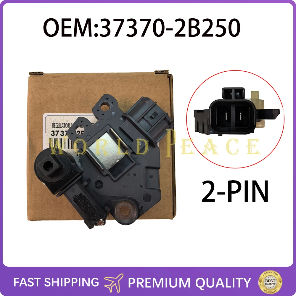

2-PIN 37370-2B250 373702B250​​ Genuine parts​​ REGULATOR ASSY-GENERATOR For Hyundai Elantra 11-17 Kia Soul