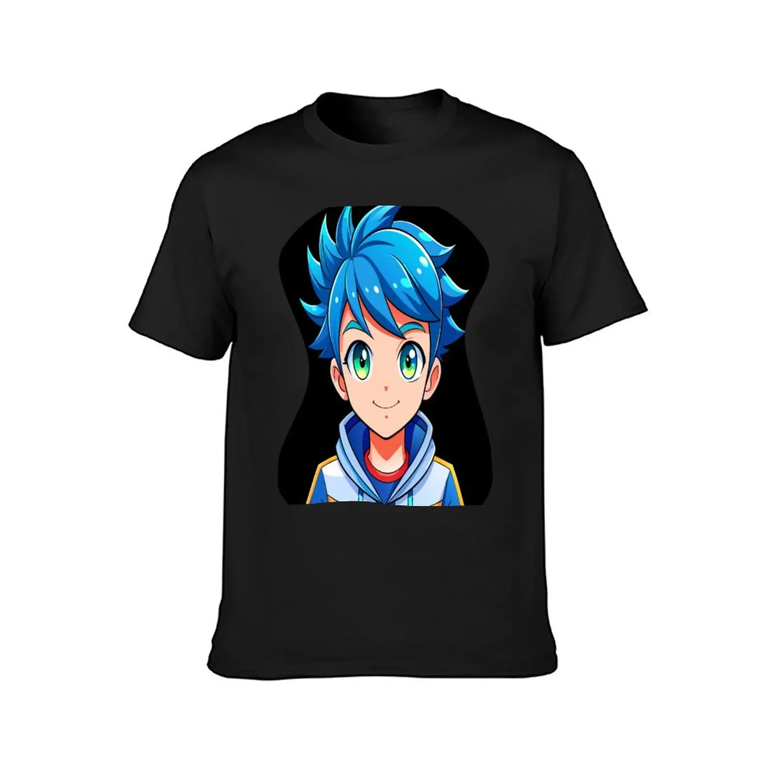 The Mischievous Kawaii Anime Boy T-Shirt oversized plain quick-drying mens t shirts casual stylish