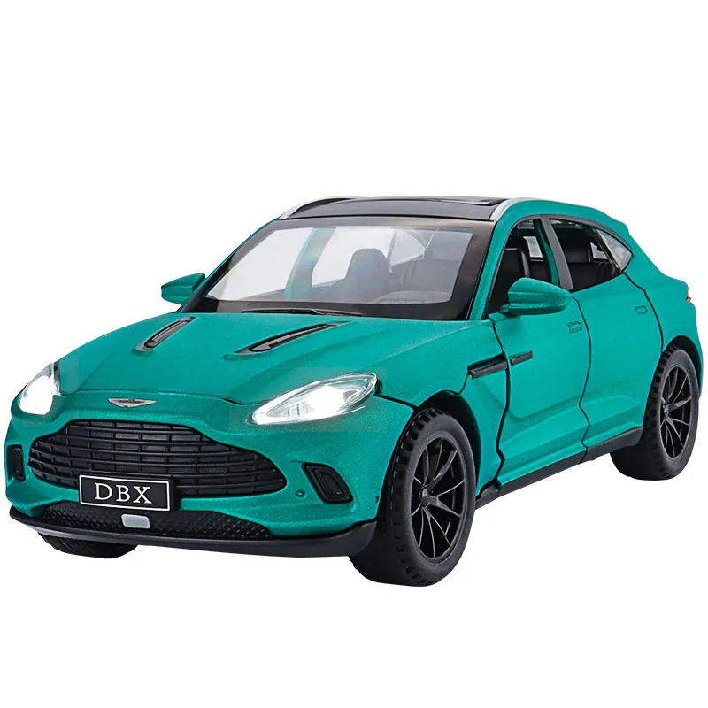 1:32 DBX Super Sports Car Alloy Diecast Metal Model Car Sound Light Holiday Gift with Boy's Toy Car