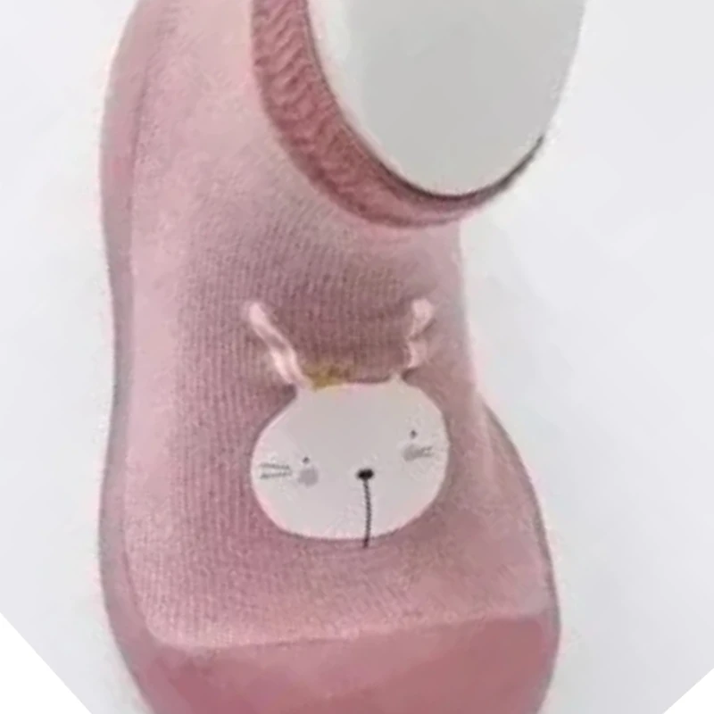 

Baby Indoor Walking Shoes Kindergarten Bee Knitting Autumn and Winter New Children's Sock Shoes Cartoon Soft Bottom
