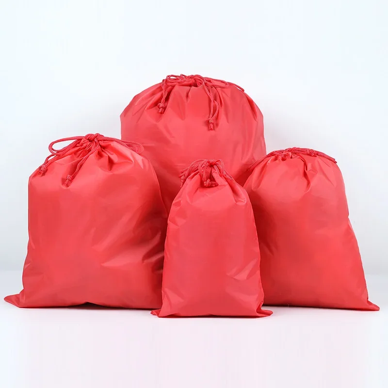 Colorful Waterproof Drawstring Shoes Underwear Travel Sport Storage Bags Nylon Bags Organizer Clothes Packing