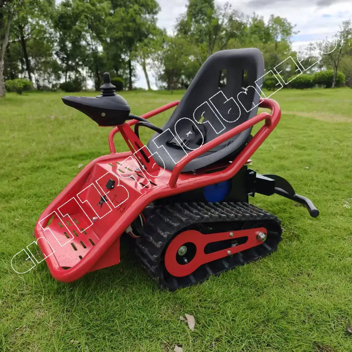 Single and Double Seat Children's Electric Crawler Toy Small Tank 24v20an Beach Tram Outdoor Entertainment Off-road Square