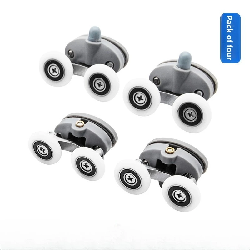 Cabins Pulley Shower Room Twin Shower Door Rollers/Runners Wheels Shower Room Pulley 23/25/27MM