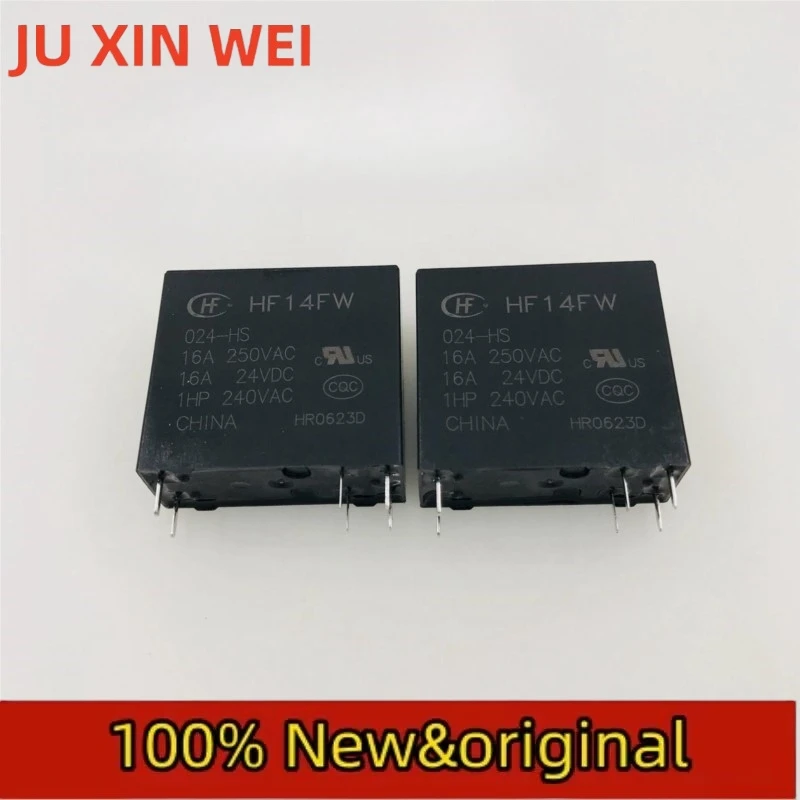5PCS Hongfa Relay HF14FW-024-HS One set of normally open 6-pin 16A250VAC sensitive 530MW