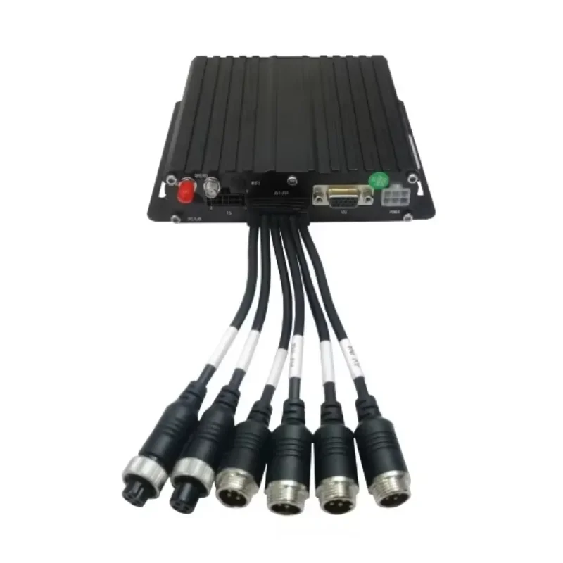 

5 Channel 1080p H.265 2*SD MDVR with 4G/GPS/Wifi FHD Recording Factory Wholesale