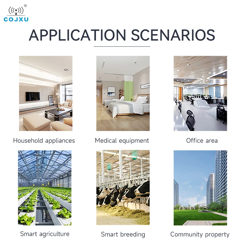 ESP32-C6 Modul WiFi Bluetooth 2.4GHz BLE5.3 WiFi6 COJXU Seri ESP32 Mendukung AT Command 20dBm IPEX/Modul SMD Antena PCB