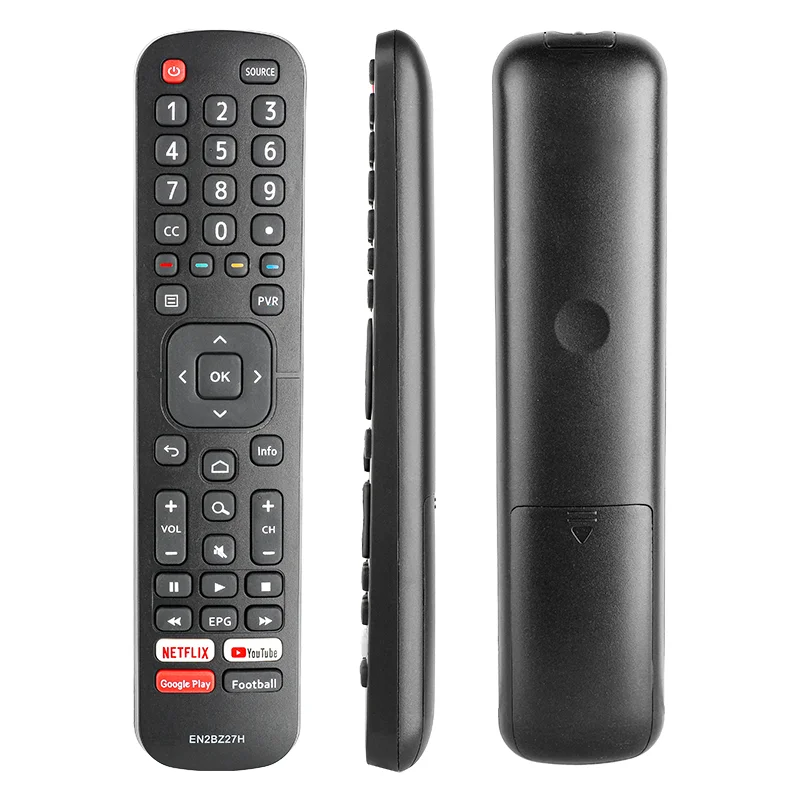 EN2BZ27H For Hisense Remote Control Compatible With Hisense LCD TV Replacement Controller With Netflix YouTube and Google Play B
