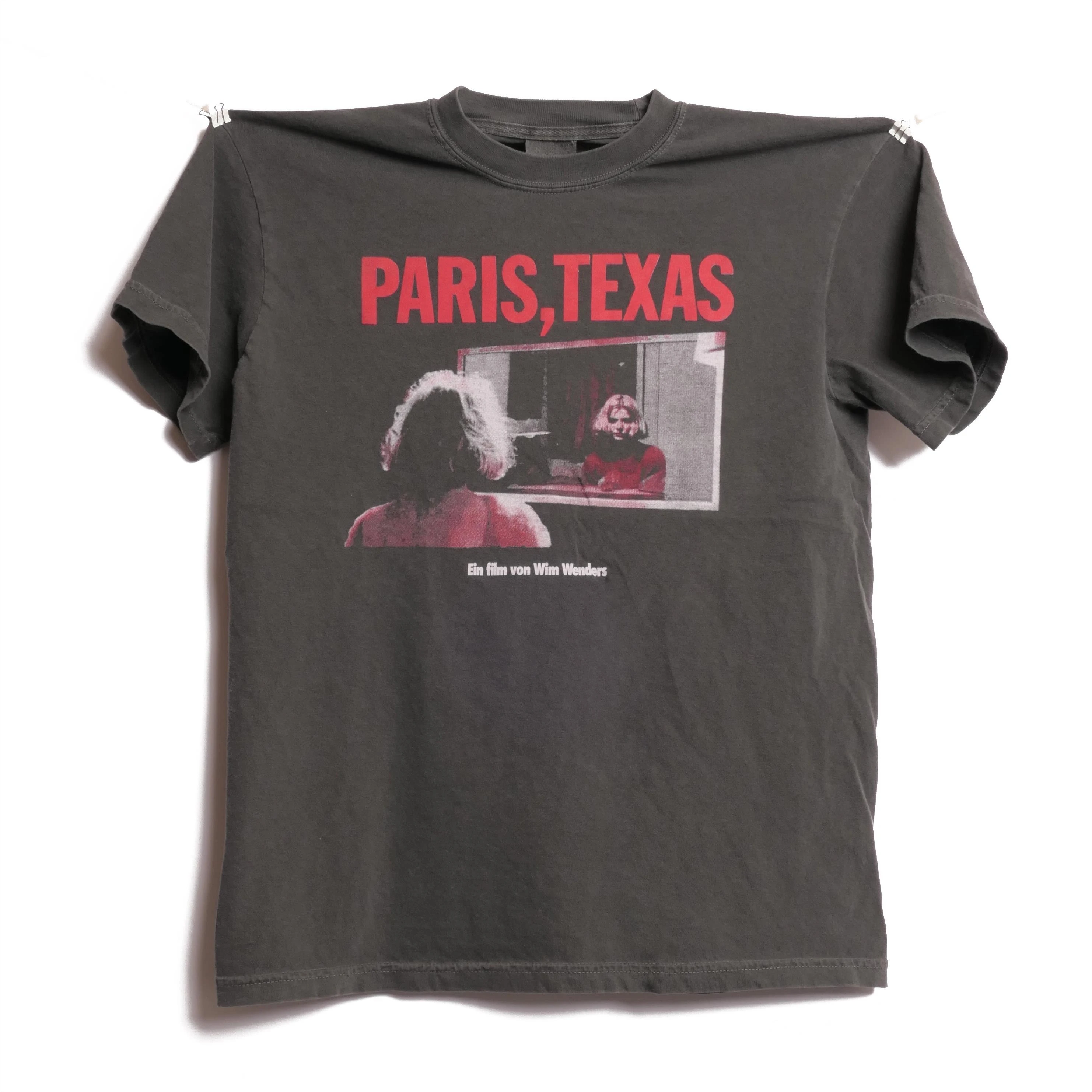 Paris Texas Tee Wim Wenders 1984 Movie Criterion Collection Avant Garde Art House Film Four season popular unisex cotton T-shirt