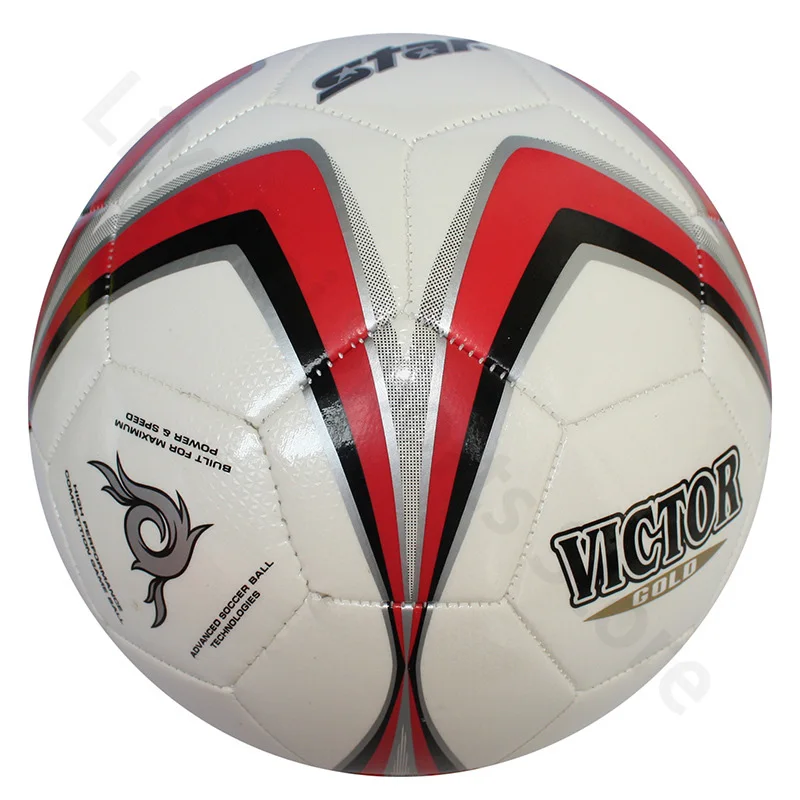 SB8275 Star Size 4 5 Footballs Adults Youth Victor Gold Indoor Outdoor Soccer Balls Standard Outdoor Indoor Futsal Football