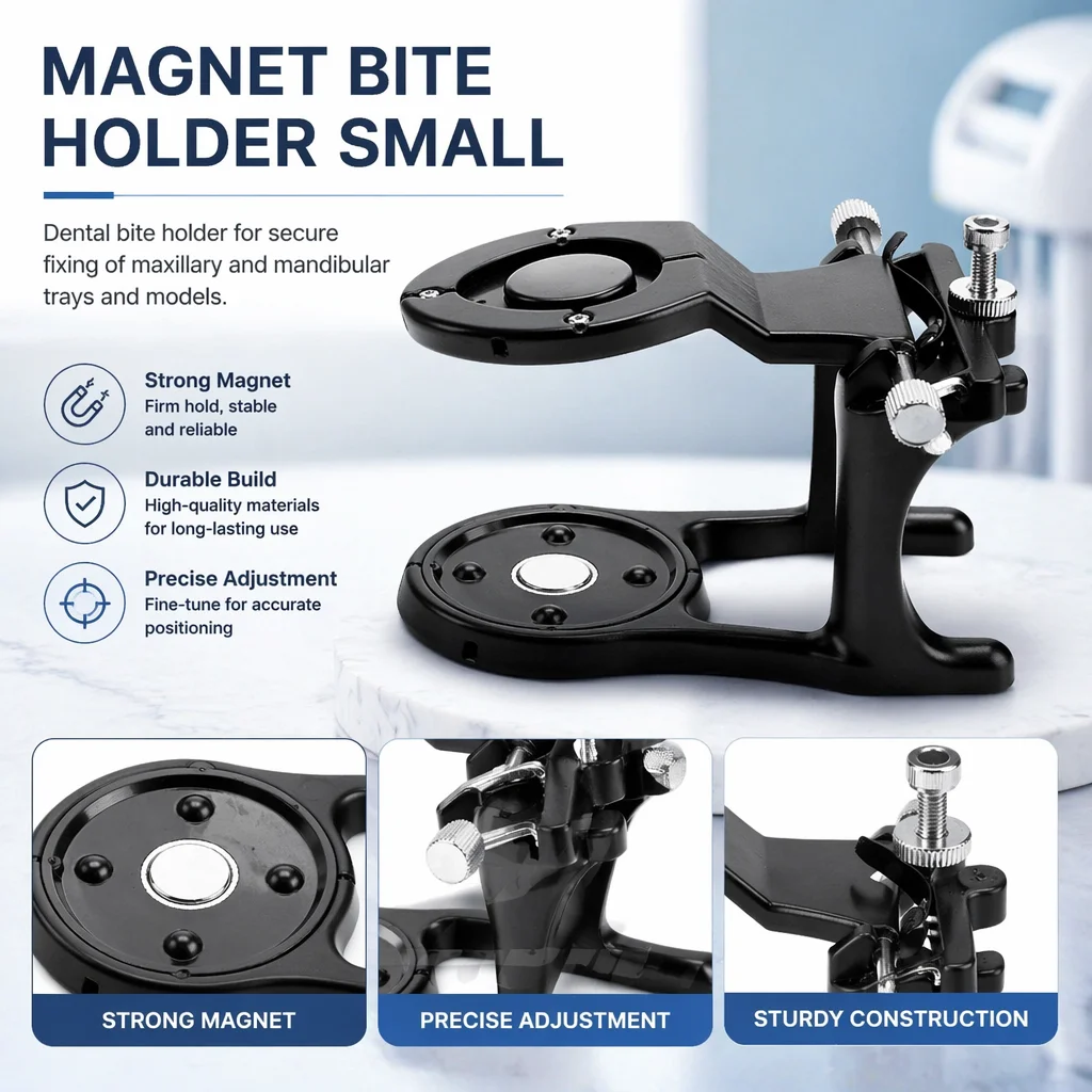 Dental Magnetic Articulator Adjustable Mounting Pre-cast Dental Models Dentistry  Laboratory Equipment Tools