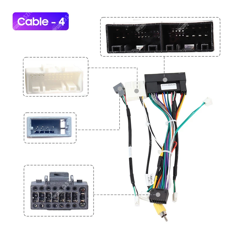 QSZN 9 inch Car Radio Frame For HYUNDAI SANTAFE/ IX45 2013-2018 Stereo Audio Player Install Dash Panel Frame Kit