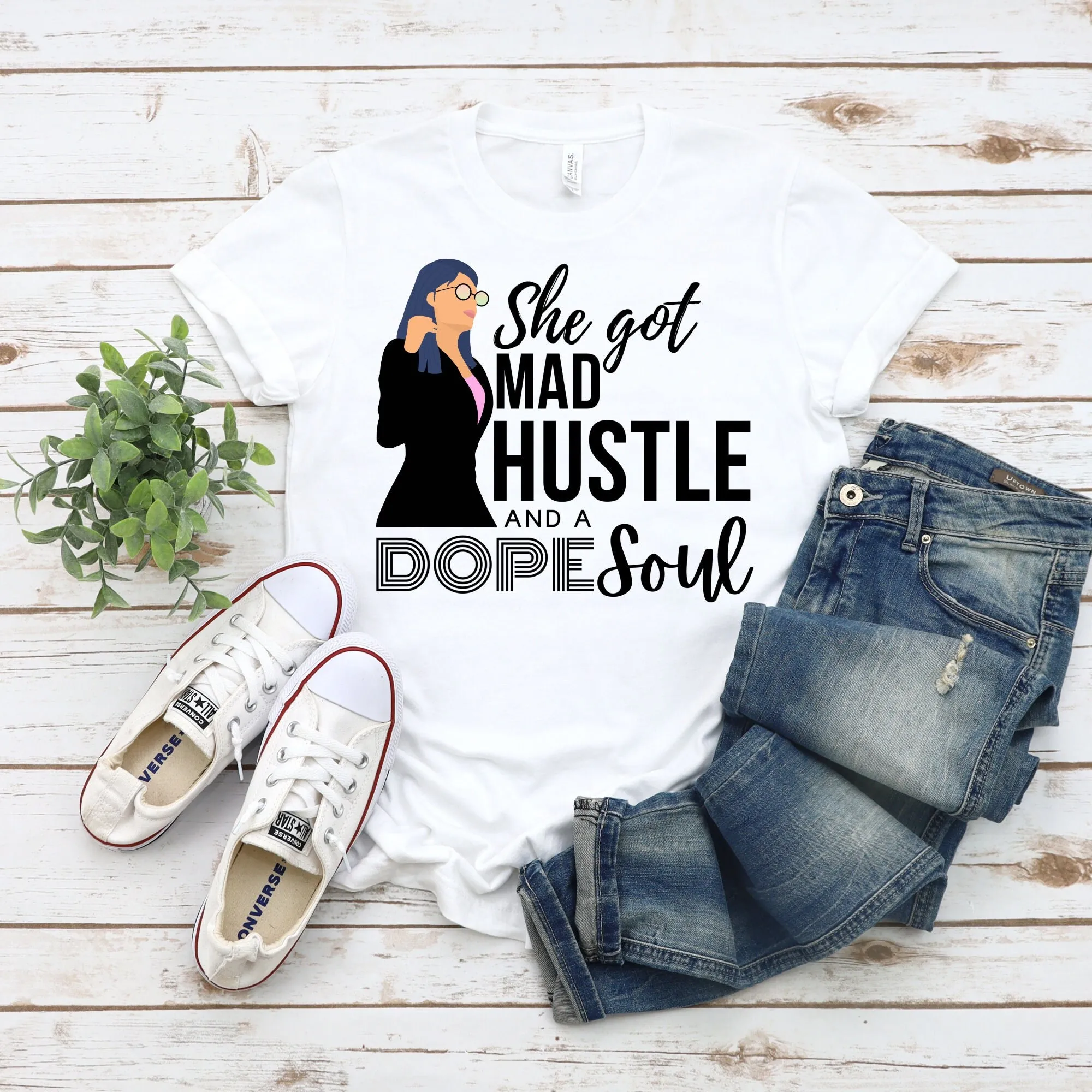 Entrepreneur T Shirt Funny Small Business Ceo Girl Mad Hustle Mothers Day