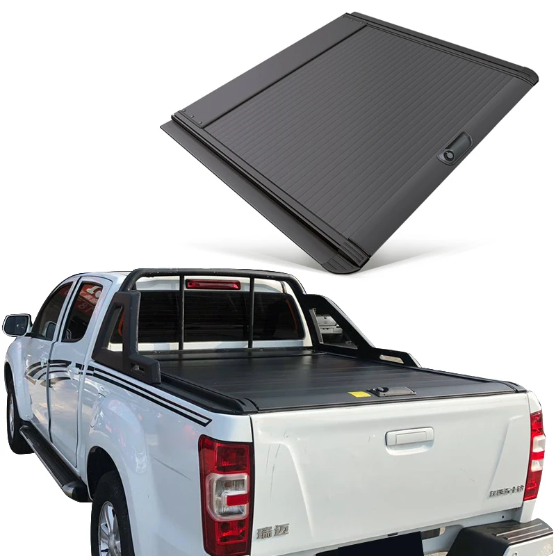 

Modification Car Parts Roller Lid up Pick up Truck Aluminium Alloy Tonneau Cover for JIM 4x4 Pickup