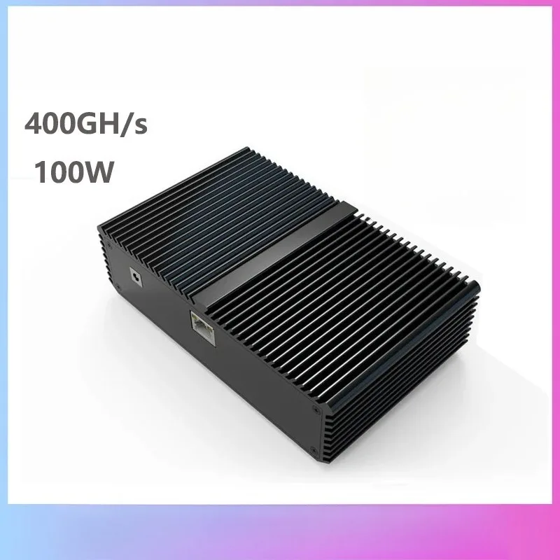 Minero KAS de 400Gh/S y 100W, Iceriver Kaspa Miner con fuente de alimentación, Asic KAS Mining IceRiver KAS KS0 Ultra Miner