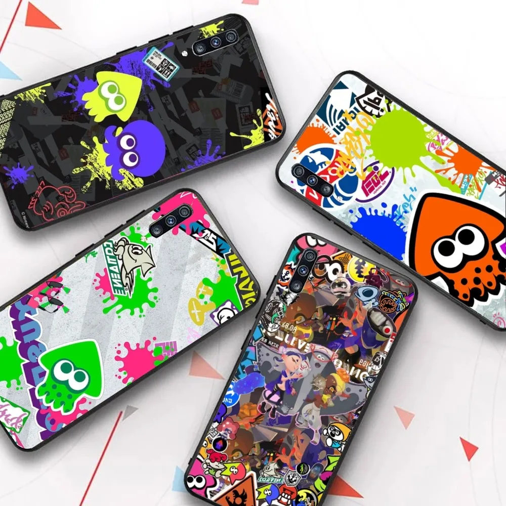 Game Splatoon Art Phone Case For Samsung A 10 11 12 13 20 21 22 30 31 32 40 51 52 53 70 71 72 73 91 13 shell