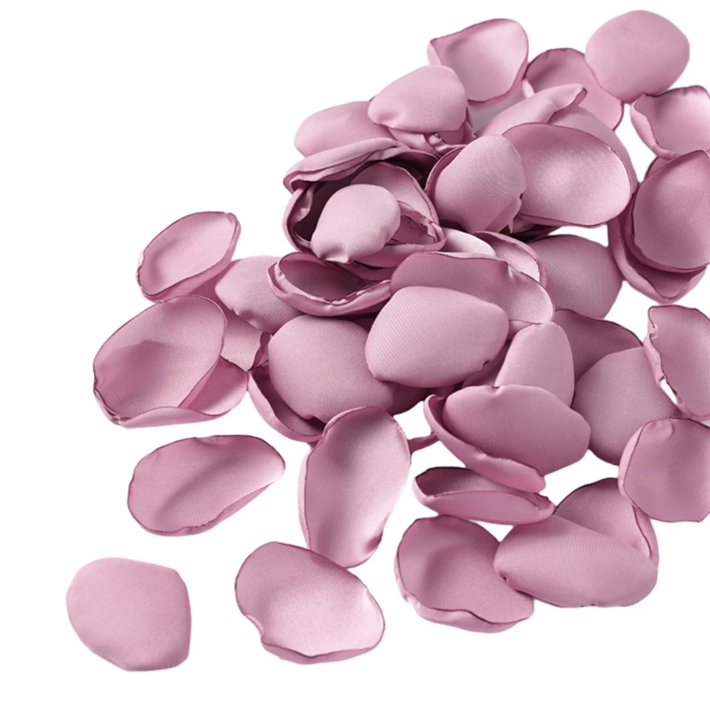 400pieces Polyester Silk Rose Petals For Wildly Applications Fake Scatter Petals Artificial Petals
