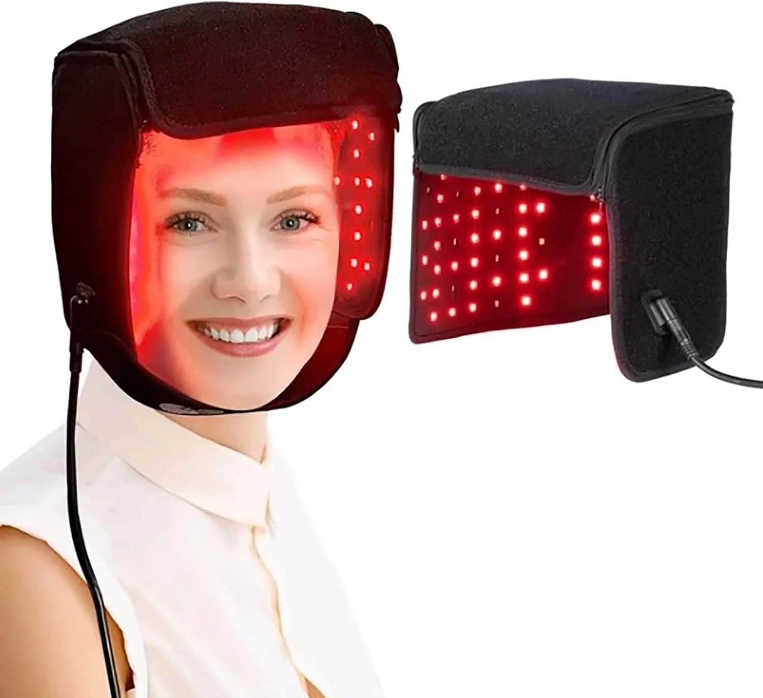 

660nm 850nm Infrared Red Light Therapy Cap Nir LED Light Therapy Device Hat for Head