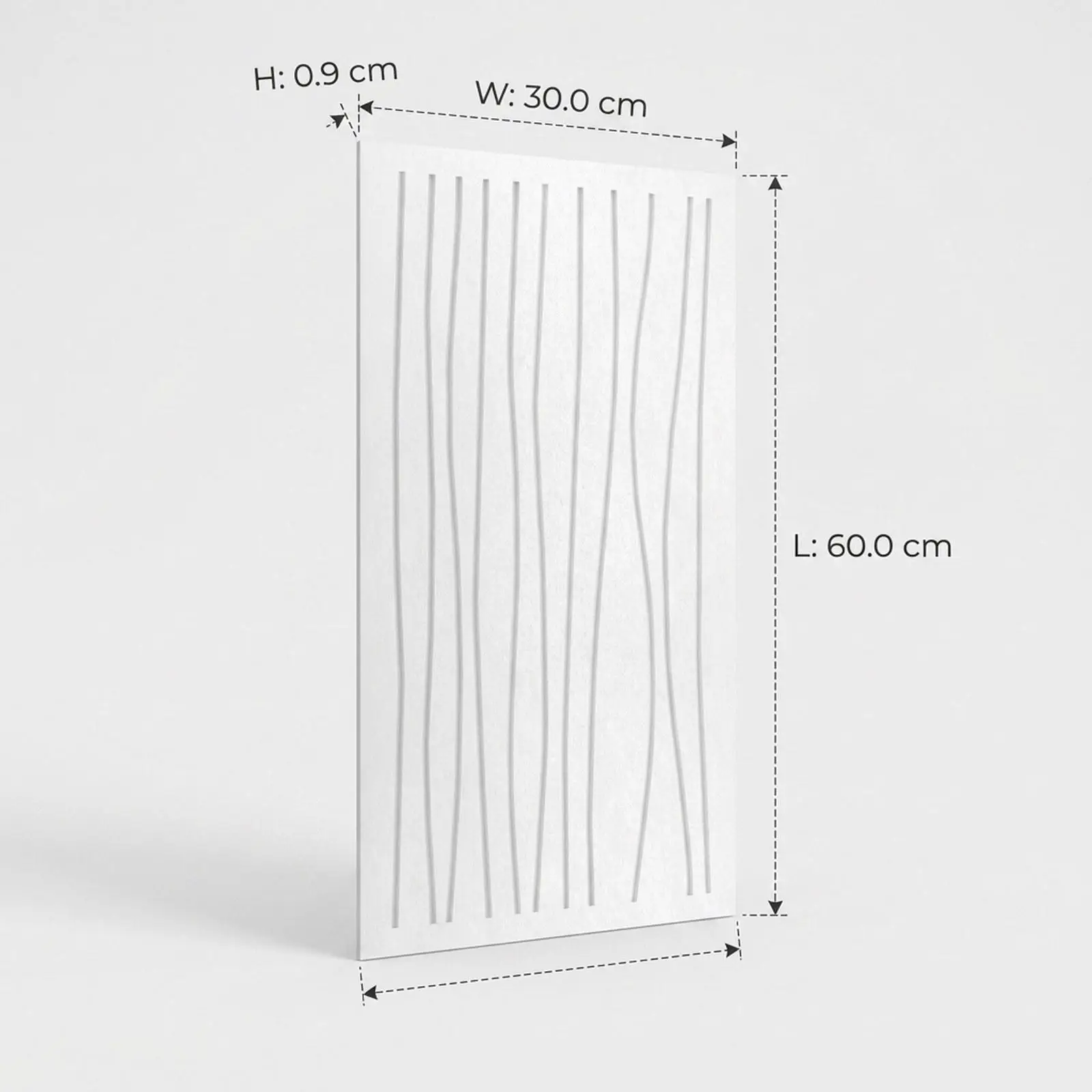 Modern Art Acoustic Wall Panels Soundproofing Polyester Felt Noise Reducing Panel for Studio Office Bedroom