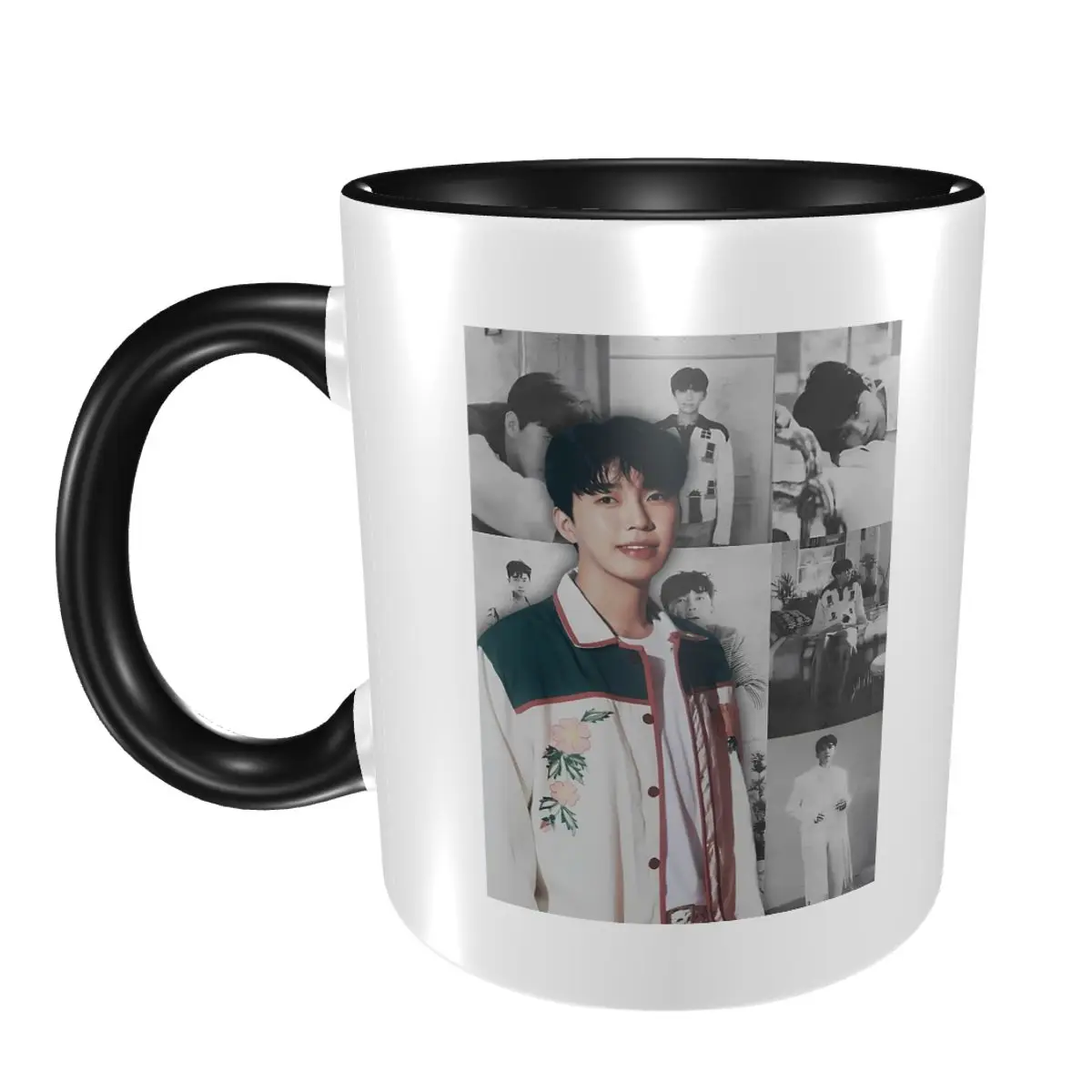 Lim Young Woong Collage Mug Funny Ceramic Coffee Cups Tea Mugs Milk Cup Drinkware Gifts for Woman Man