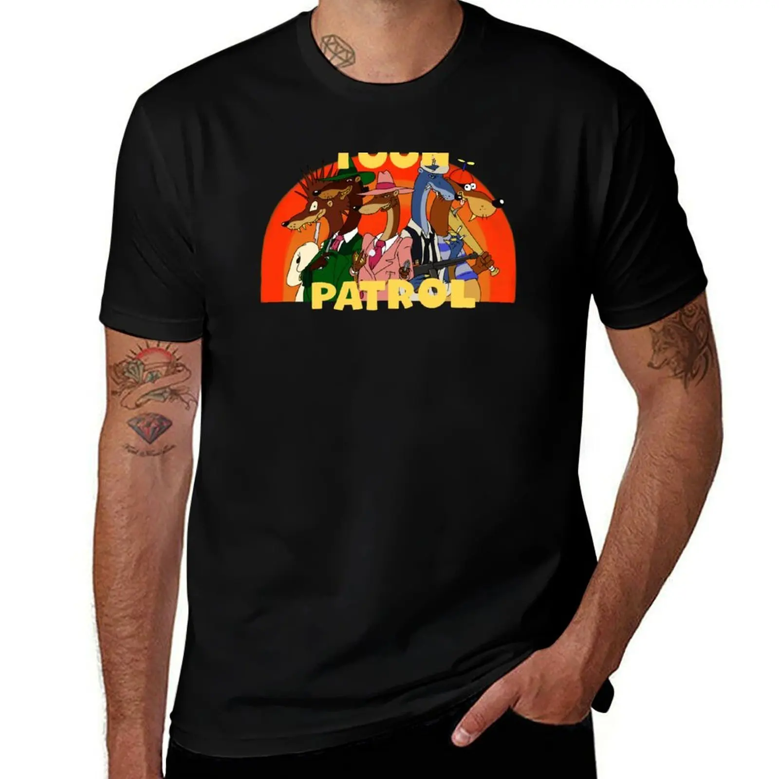 Toon Patrol T-Shirt Halloween Casual T-Shirt