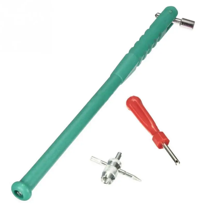 Pulling / plastic removal wrench tool tire air change valve nozzle installation and repair accessories