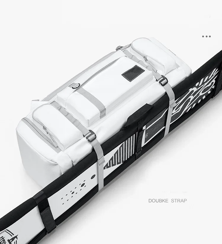 

Skiing backpack dry and wet separation sports mountaineering high capacity snowshoes bag snowboard bag