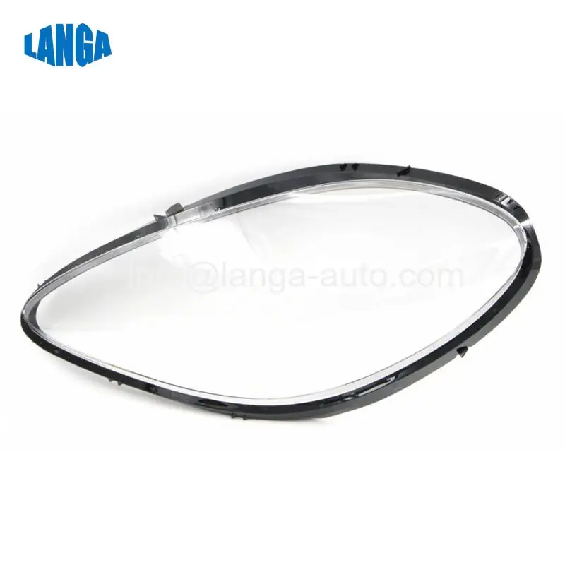 

Fits for Porsche Macan 2019 2020 2021 Headlamp Glass Cover Headlight Clear Lens Cover Lampshade Shell Left side