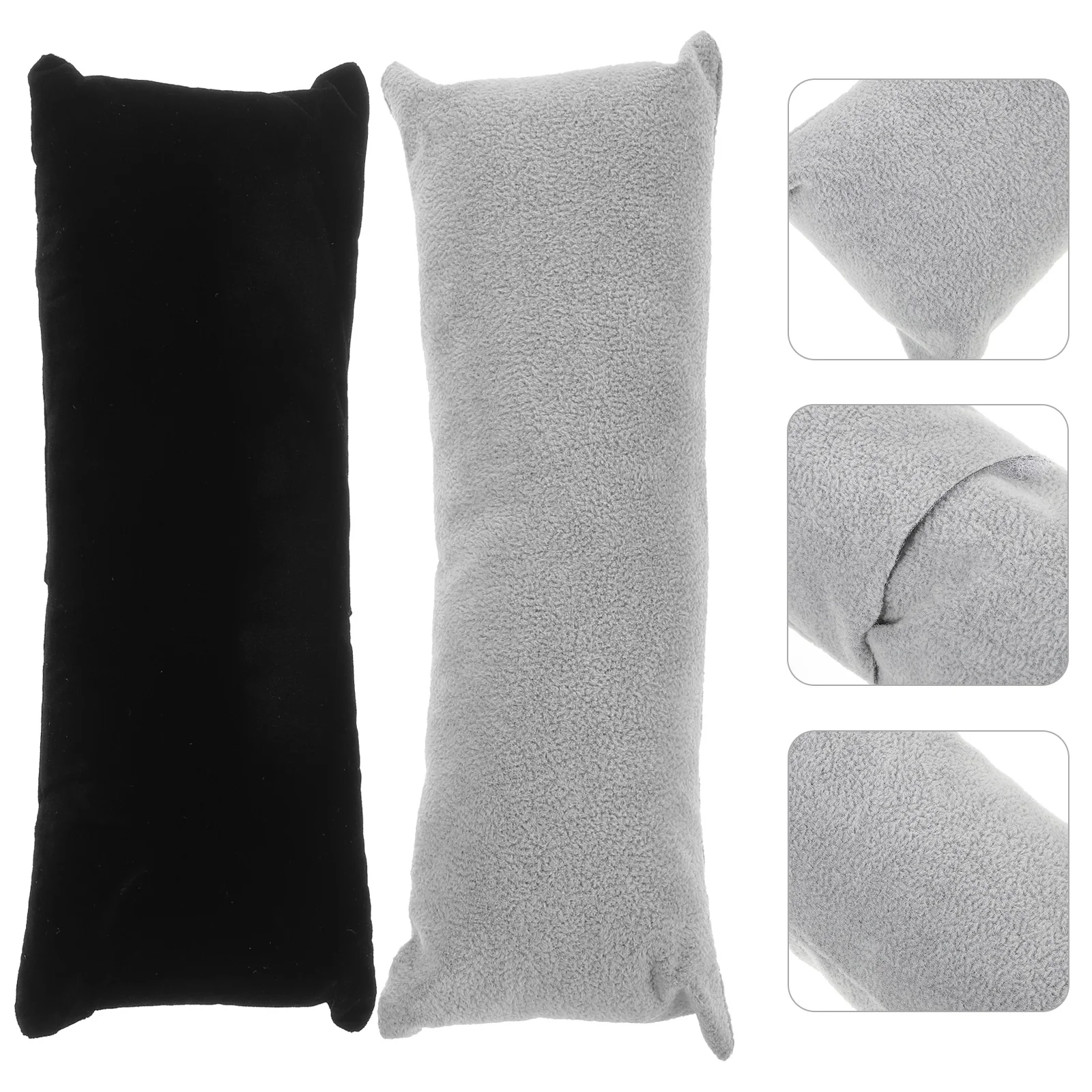 

2pcs Watch Pillow Jewelry Display Holder Lightweight Portable Composite Material Bracelet Pillows Cushions for DIY Decor