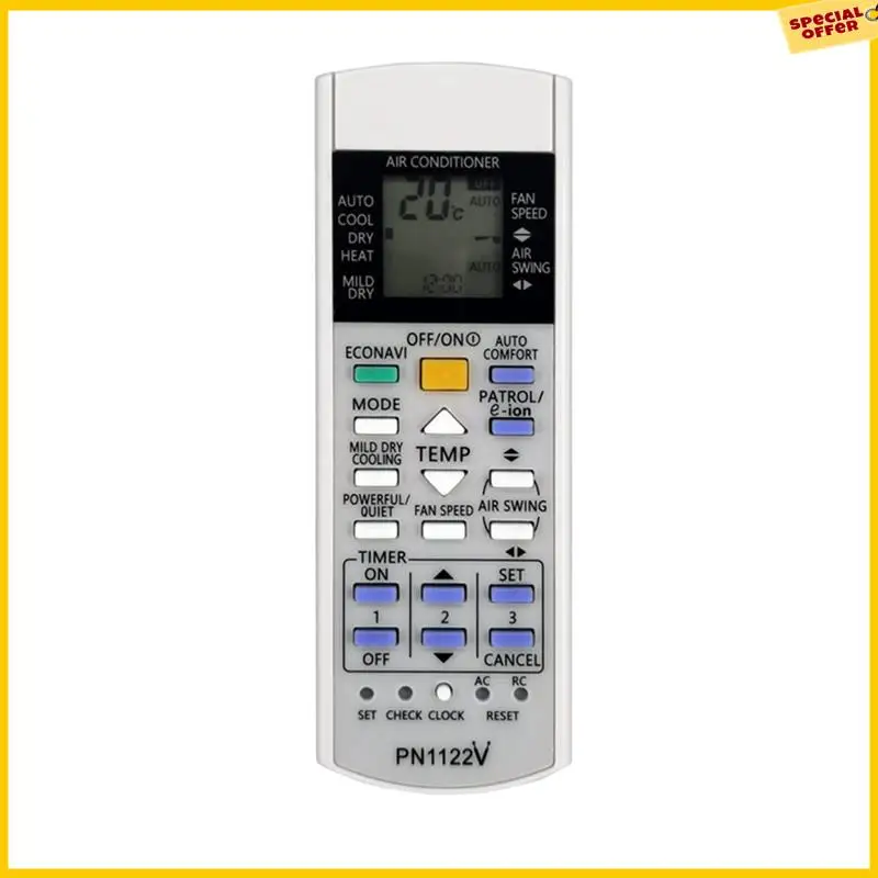 A25P Cocok untuk AC Songxia Remote Control Inframerah Universal PN1122V Remote Control Inframerah Mudah Dipasang
