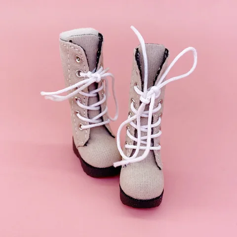 Кукольные сапоги Tilda из искусственной кожи для Blythe — внешний вид товара