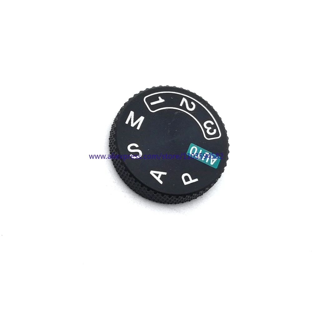 1Pcs New Silver + Black Top Cover Mode Dial Shooting Function Turntable Wheel for Sony A7C2 A7CII Replacement Repair Spare Part view 4