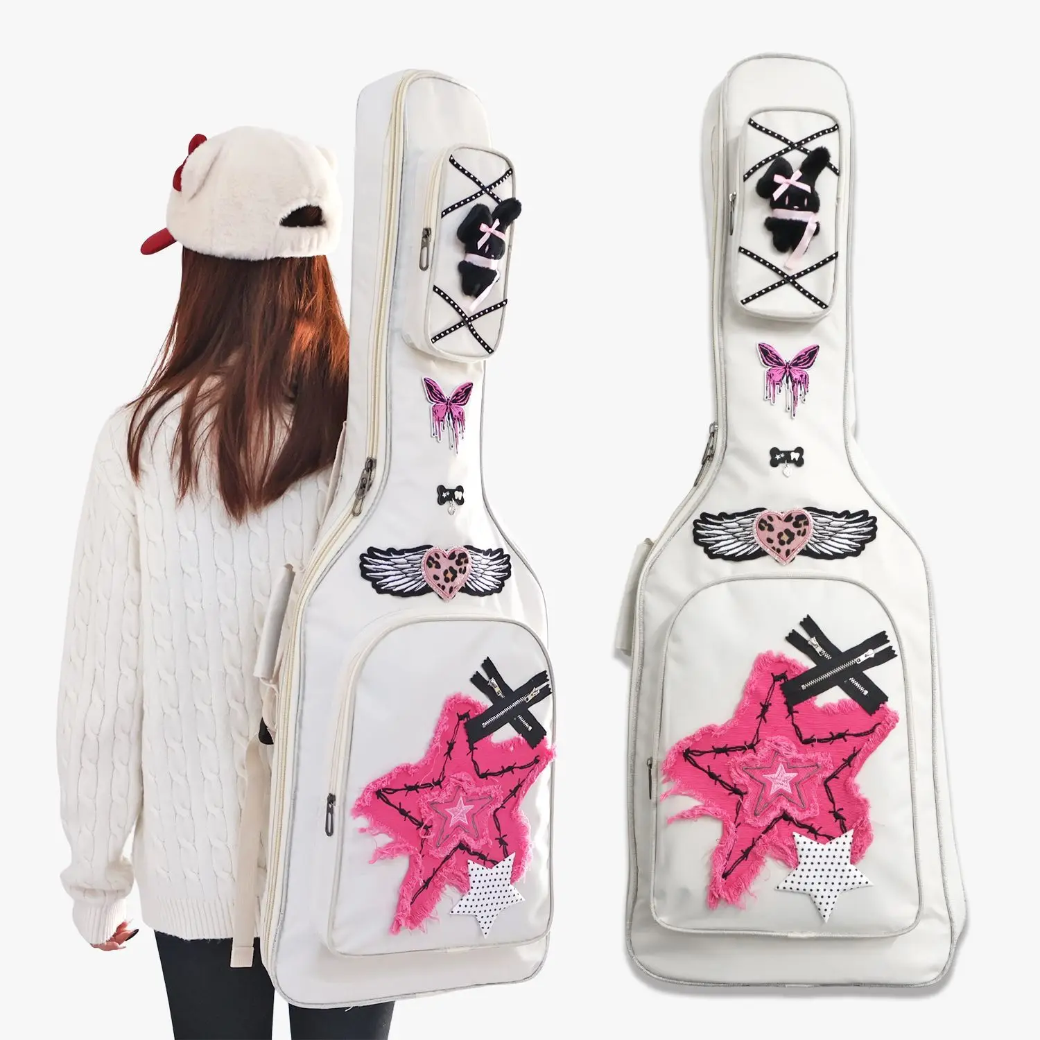 original-subculture-double-shoulder-guitar-bag-acoustic-bass-guitar-backpack-music-instrument-case-personalized