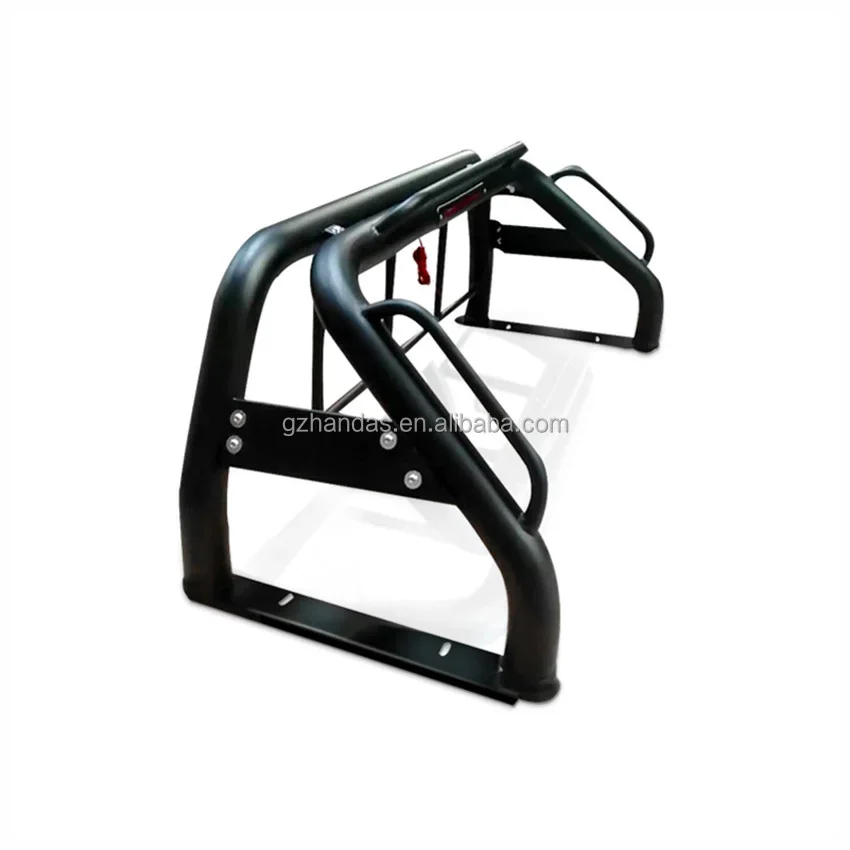 

Handas universal stainless steel 4x4 pickup truck sport anti Roll Bar for navara d22 d40 np300 triton l200 hilux revo with light