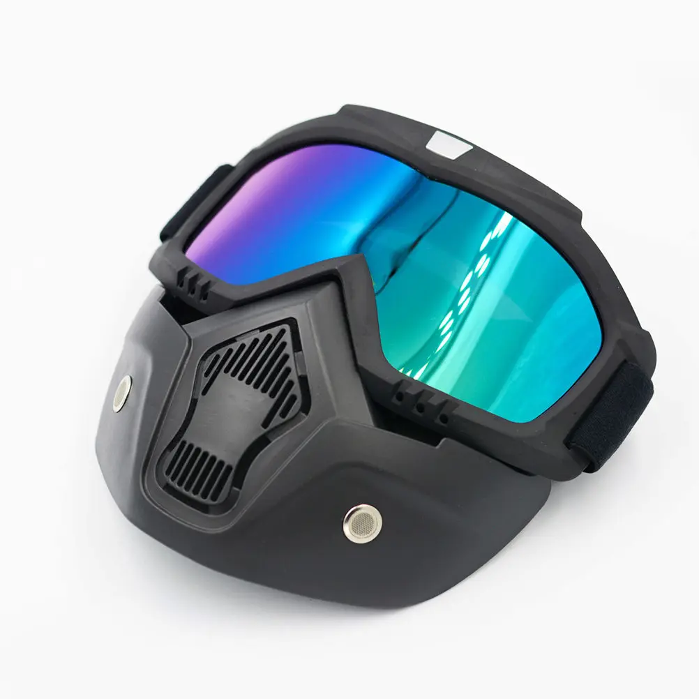 

Очки для сноуборда и лыж, унисекс, для подростков и взрослых, с регулируемым эластичным ремешком, высокоплотной губчатой подкладкой, совместимые с очками для зрения