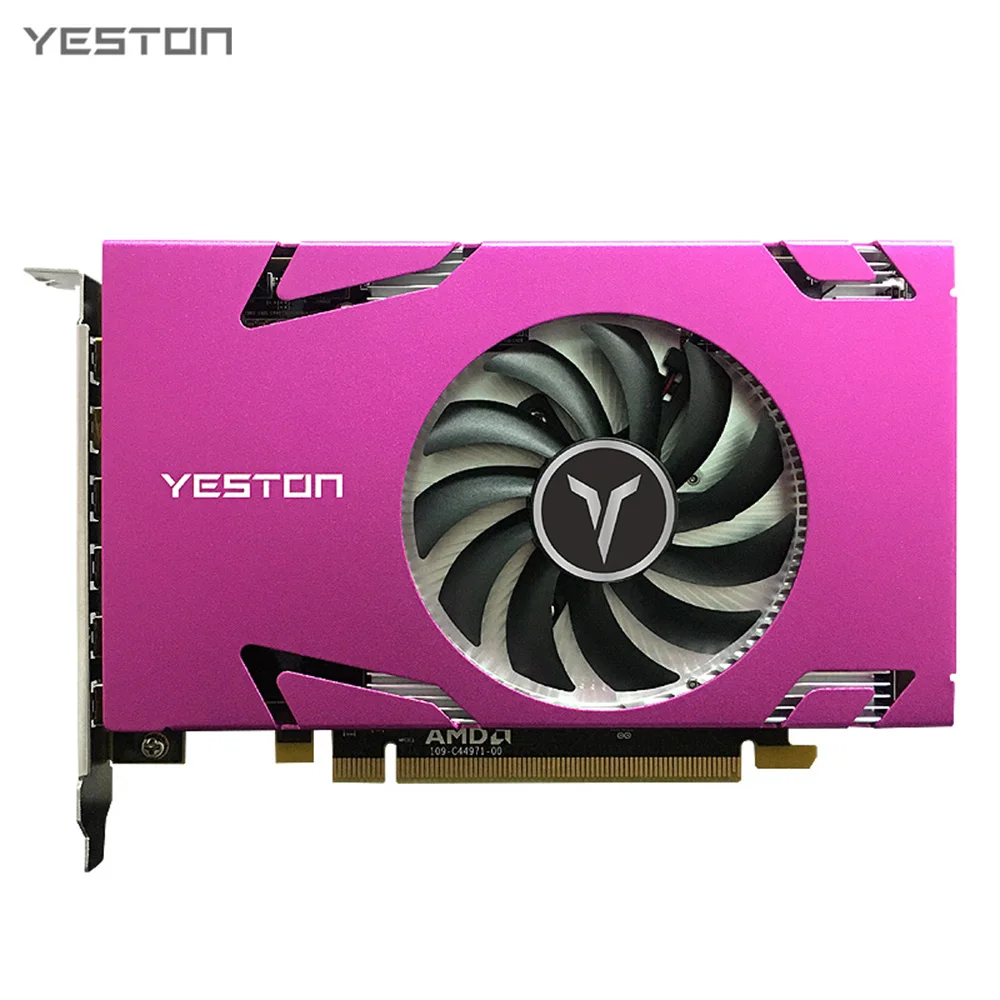 

Yeston R7 350 4G D5 6MINIDP 6-экранная видеокарта с поддержкой разделенного экрана 700/4500 МГц 4G/128 бит/GDDR5 с 6 портами Mini DP