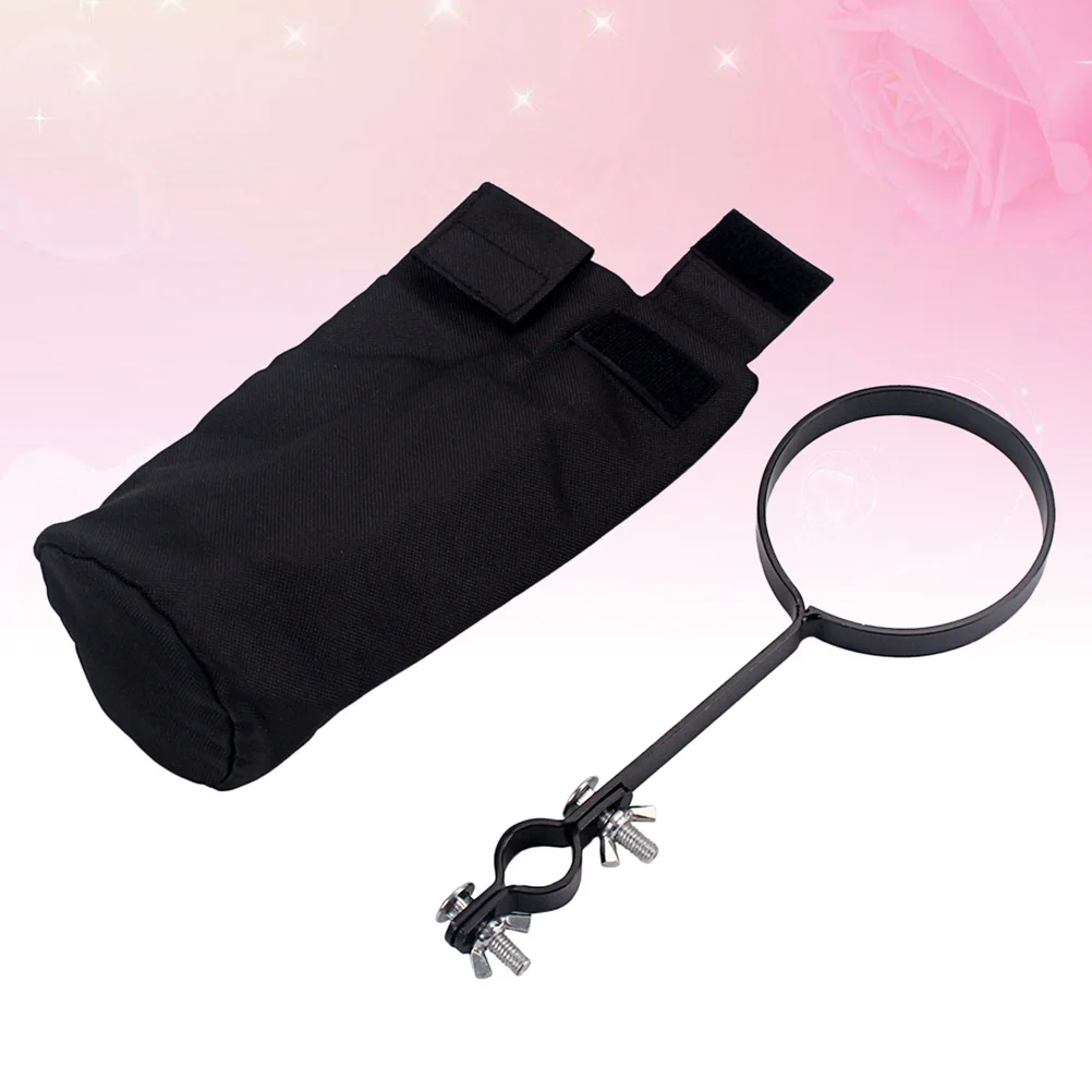 

Black Thick Water Resistant Drumstick Bag Durable Holder Drum Stick Carry Case Accessories Drum Stick Holder Mallet Bag